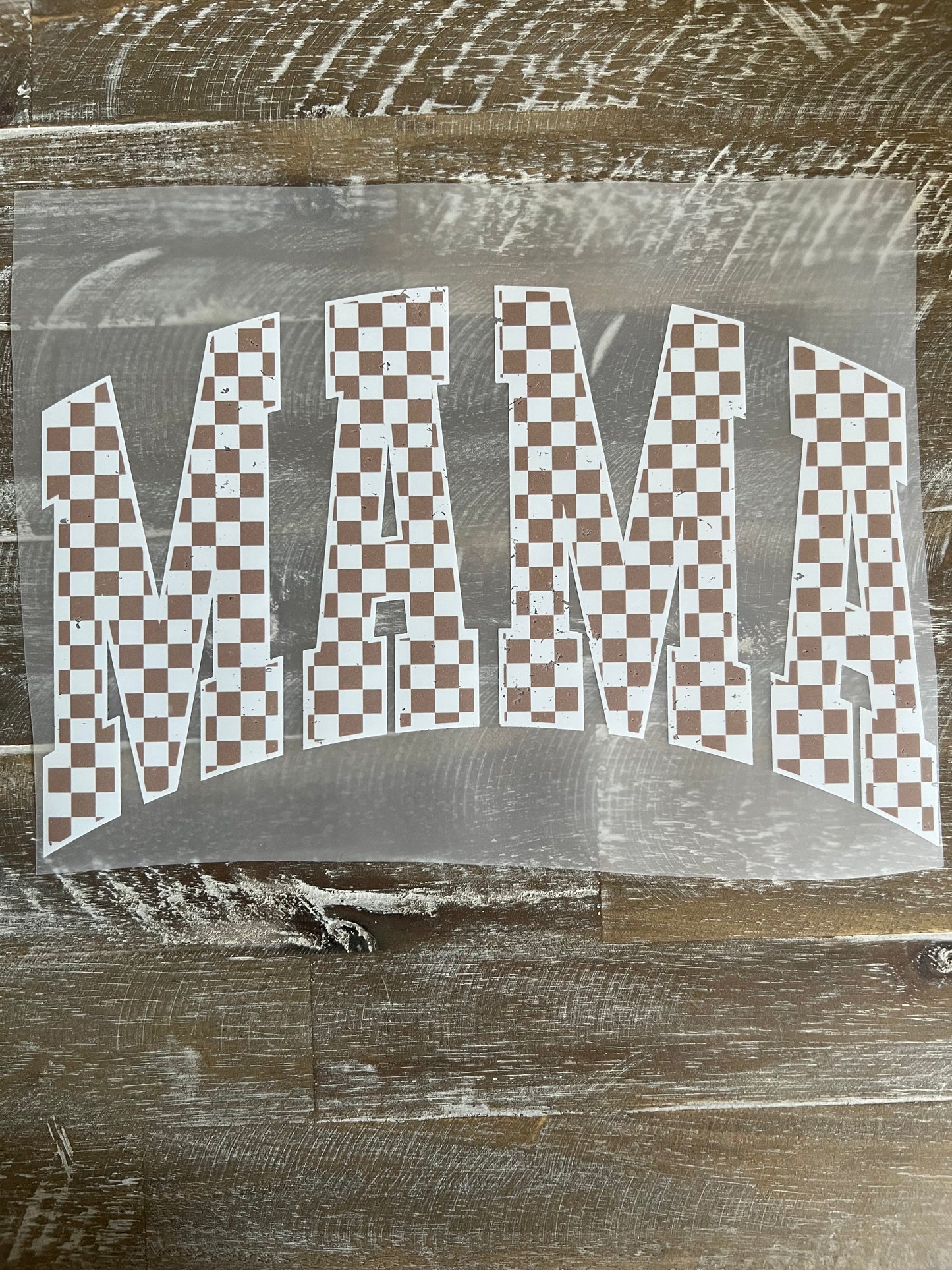 Mama (checkered)