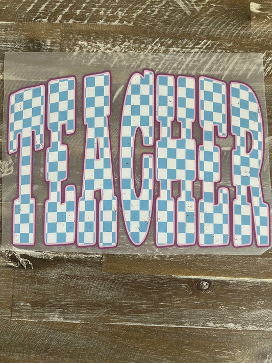 Teacher (checkered)